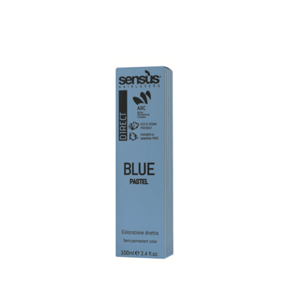Sens.ùs DIRECT PASTEL - Přímá Barva pastelová BLUE - Modrá 100 ml