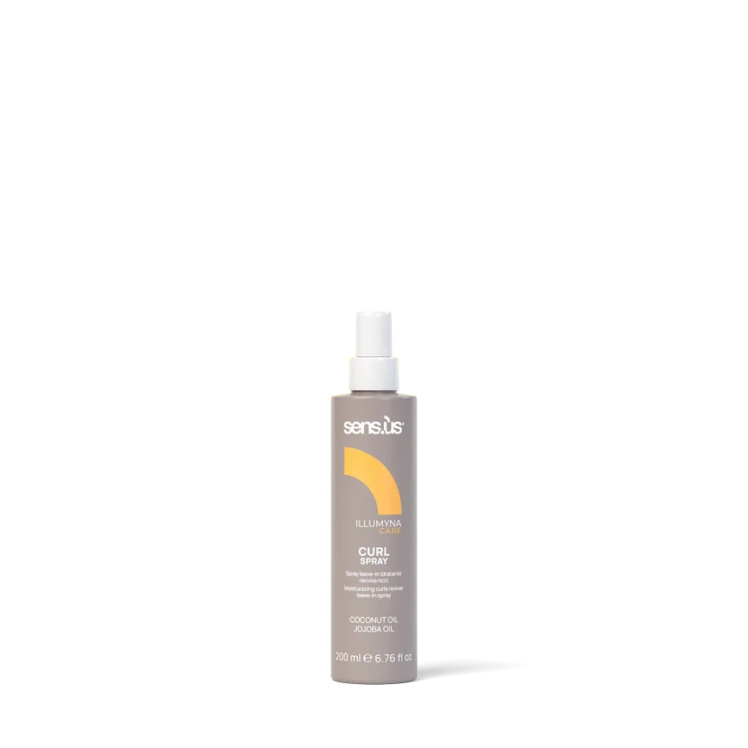 Sensus Illumyna Care Curl Spray - Bezoplachový kondicionér pro kudrnaté vlasy 200 ml