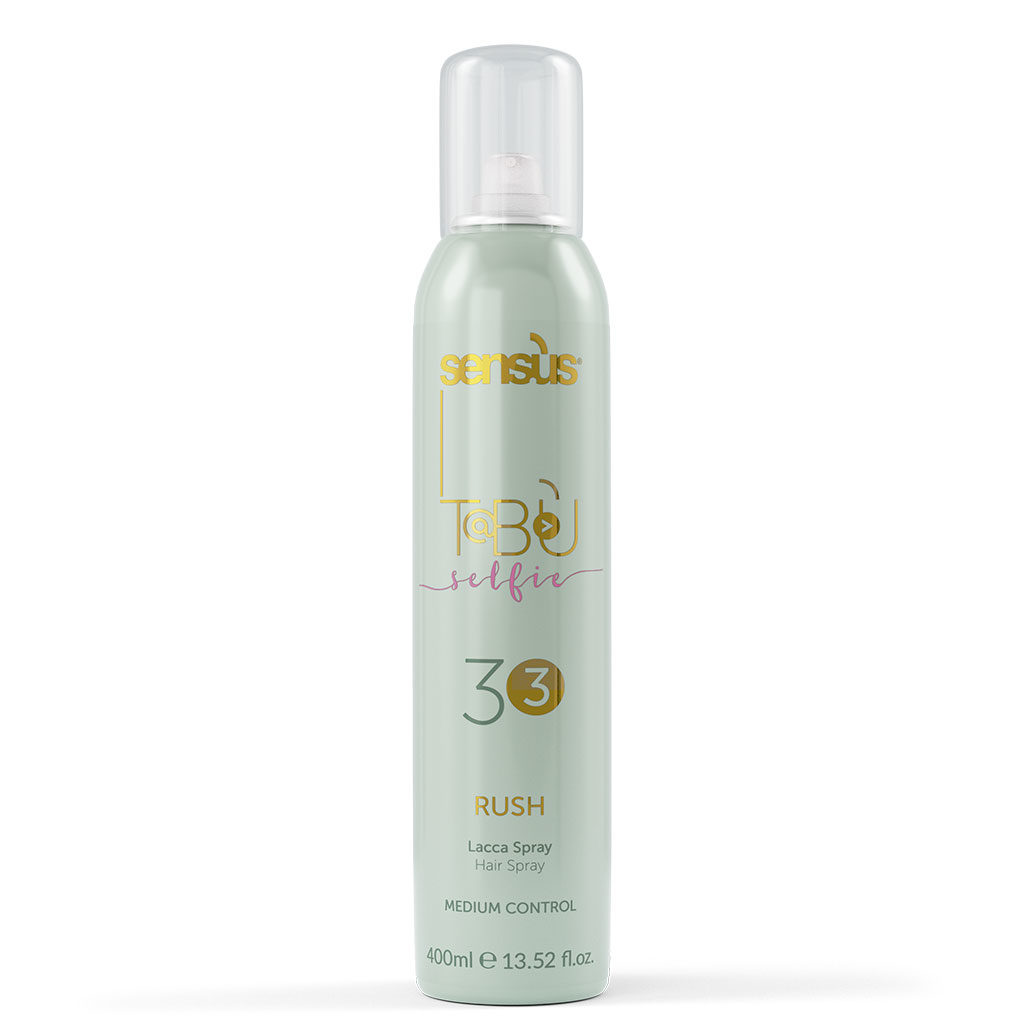 Sens.ùs RUSH 33 Středně tužící lak na vlasy 400 ml
